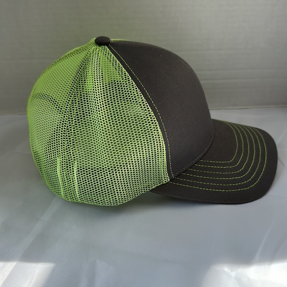 Outdoor Cap Men’s Trucker Hat Neon Gray SnapBack ABC Supply Co - Picture 4 of 7